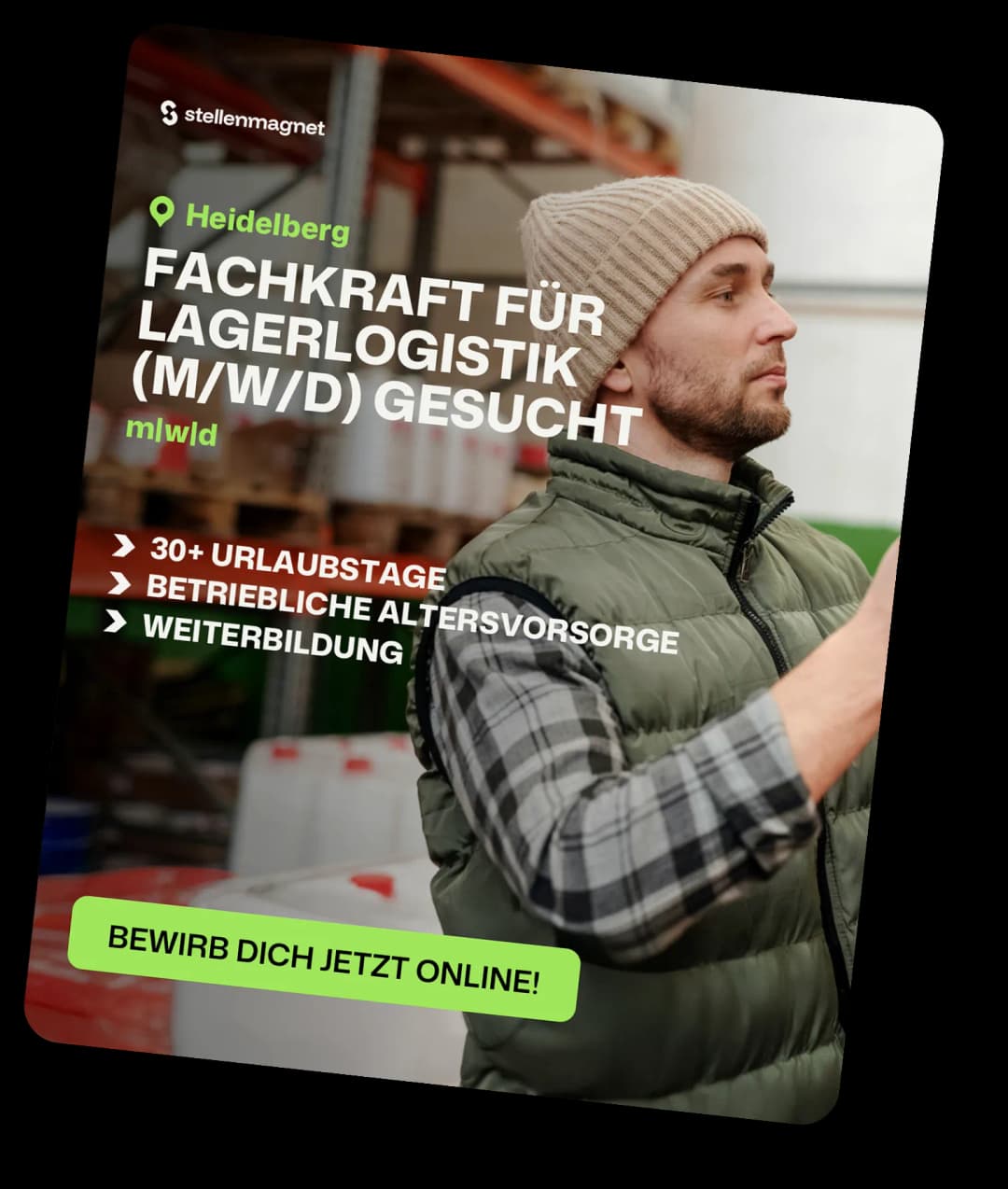 Stellenmagnet App — Stellenanzeigen auf Social Media